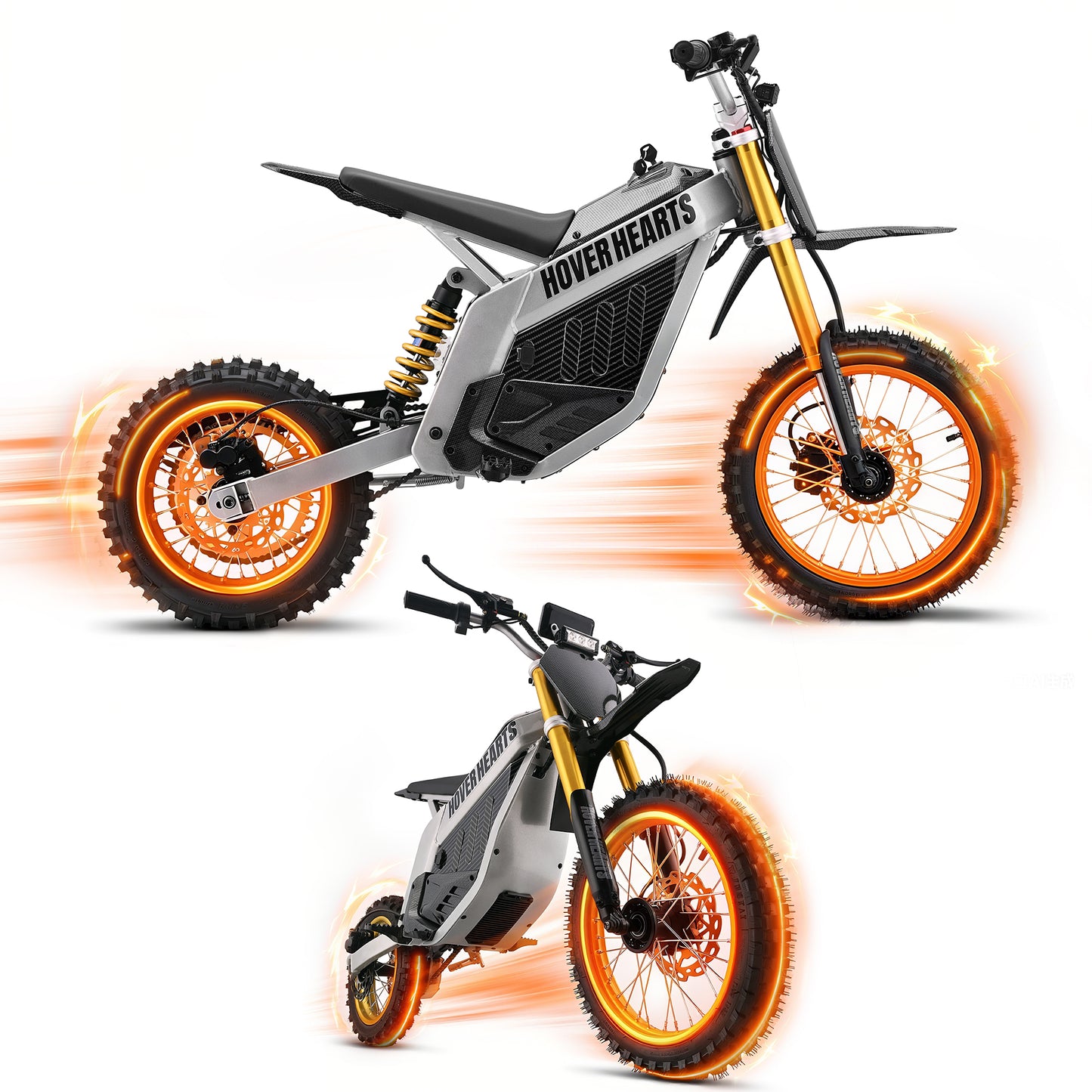 MOSTA Electric-Dirt-Bike for Teens Adults, 3000W Electric-Motorcycle with 48V 30AH Hydraulic Brakes Mountain Off-Road EBike