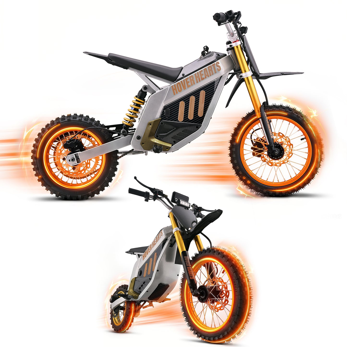 MOSTA Electric-Dirt-Bike for Teens Adults, 3000W Electric-Motorcycle with 48V 30AH Hydraulic Brakes Mountain Off-Road EBike