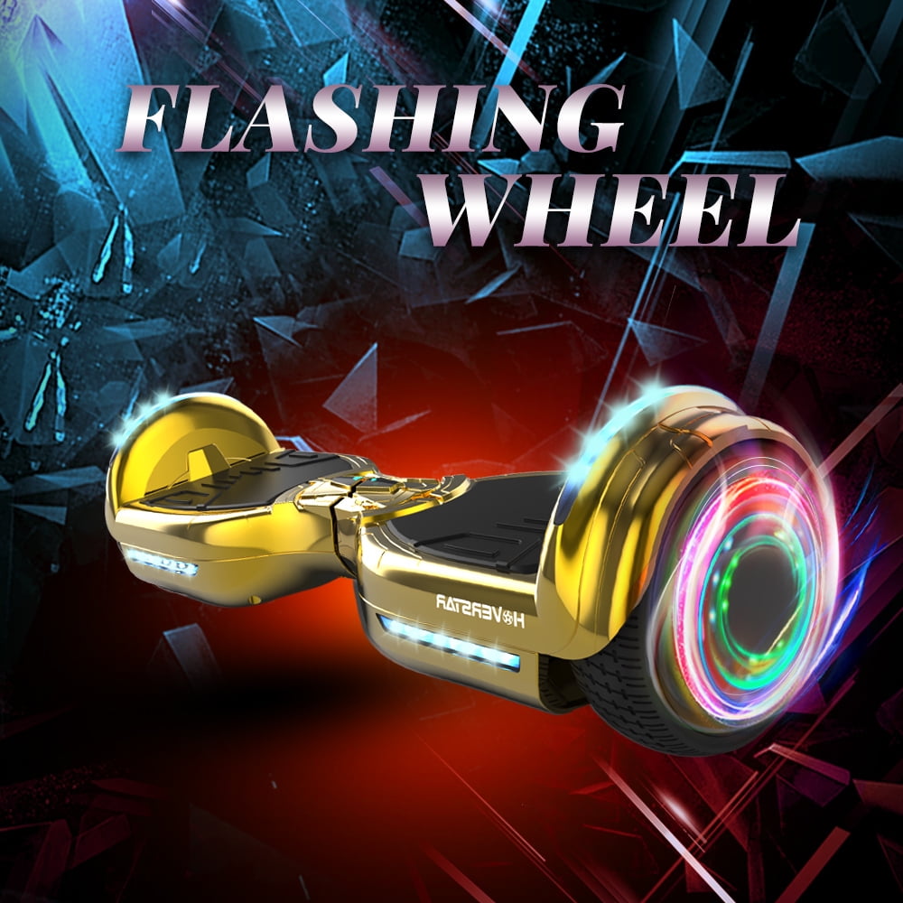 Mosta Hover Electric Scooter Board for Kids & Adults, 9 mph & 9 Miles All Terrain Self-Balance Scooter with Bluetooth and Led Lights,6.5 inch,165 lbs capacity,LED Light,Perfect Gift