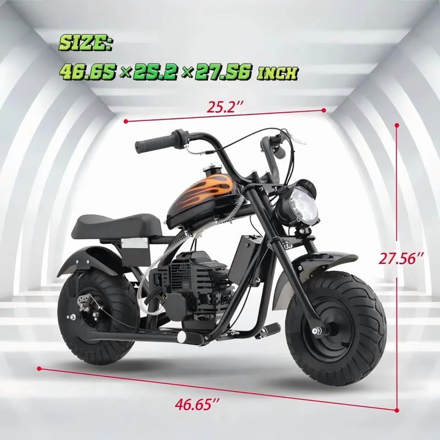 QEASET 49cc Gasoline Mini Dirt Bike