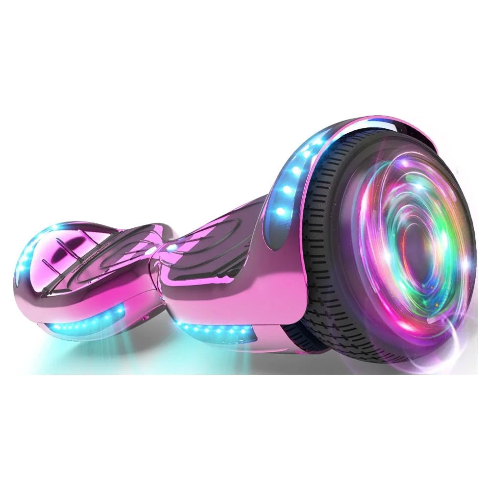 MOSTA All Terrain Self-Balance Scoote ,Electric Scooter Board for Kids & Adults with Bluetooth and Led Lights,6.5 inch,165 lbs capacity Perfect Gift