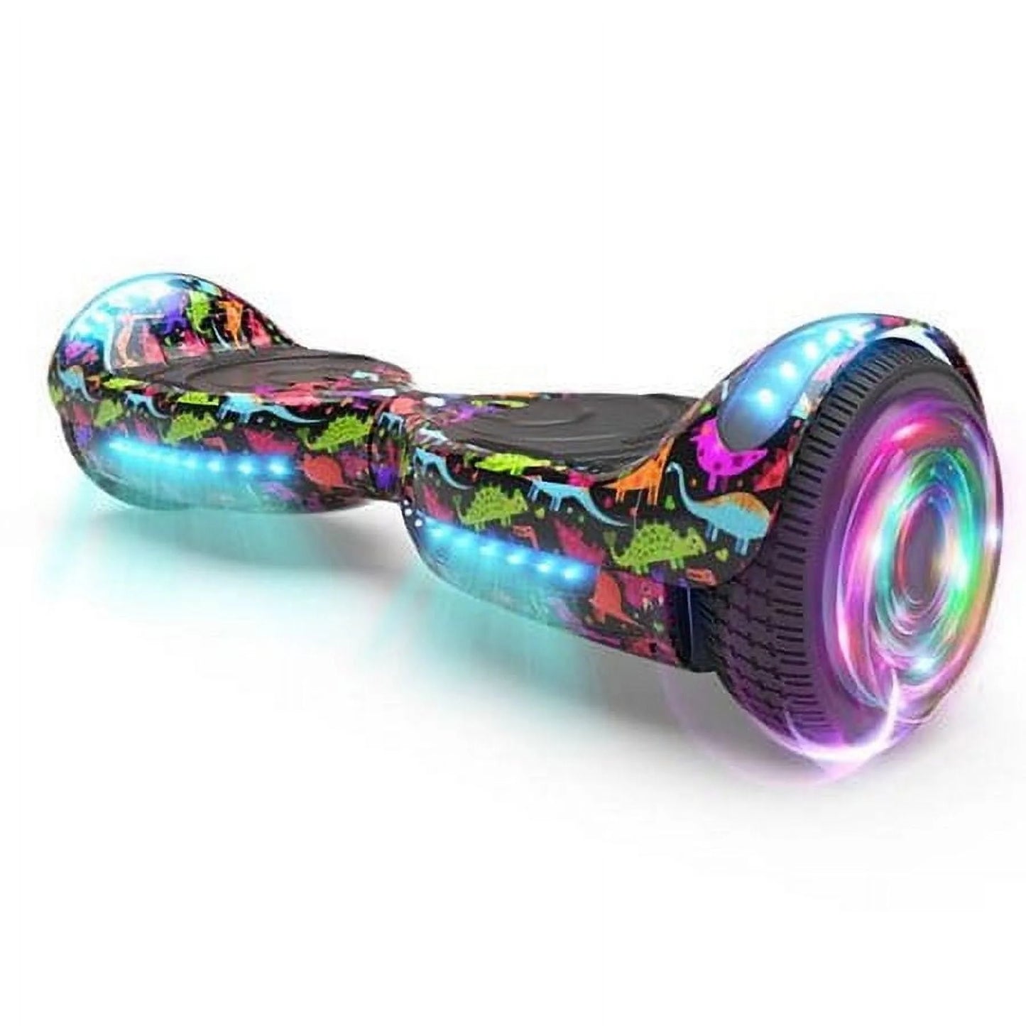 MOSTA All Terrain Self-Balance Scoote ,Electric Scooter Board for Kids & Adults with Bluetooth and Led Lights,6.5 inch,165 lbs capacity Perfect Gift