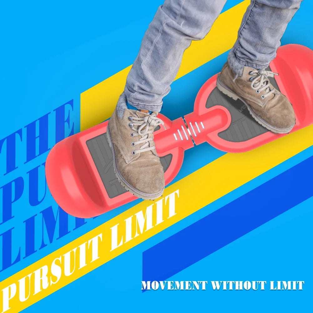 Mosta Hover Electric Scooter Board for Kids & Adults, 9 mph All Terrain Self-Balance Scooter with Bluetooth and Led Lights,6.5 inch,165 lbs capacity,LED Light,Suitable for boys and girls