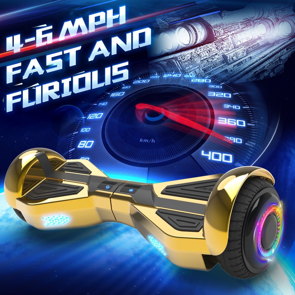 MOSTA All Terrain Self-Balance Scoote ,Electric Scooter Board for Kids & Adults with Bluetooth and Led Lights,6.5 inch,165 lbs capacity Perfect Gift