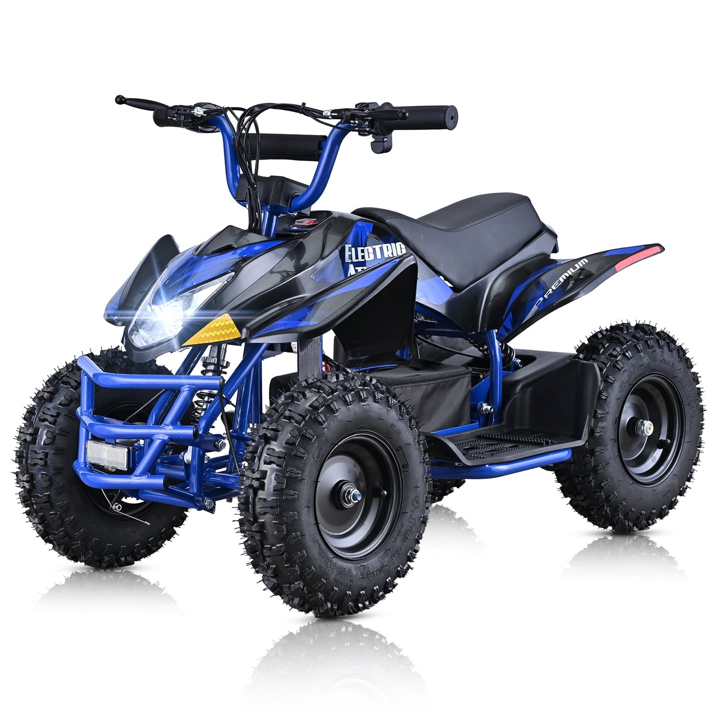 QEASET 500W Sport Ride – 15 mph Speed, 36V Battery, 45–60 Min Run Time, Blue