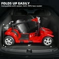 Tcdjtc Mobility Scooters for Seniors, Electric Scooter with Seat, 4 Wheels Motorized Scooter for Adults, Foldable Mobility Scooter with 300LBS Capacity, Lightweight Electric Wheelchair