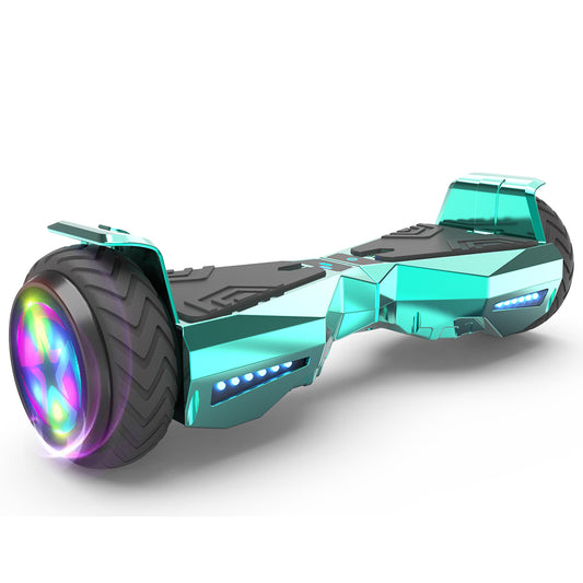 MOSTA All Terrain Self-Balance Scoote ,Electric Scooter Board for Kids & Adults with Bluetooth and Led Lights,6.5 inch,165 lbs capacity Perfect Gift