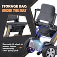 Tcdjtc Mobility Scooters for Travel, Off Road Disability Scooter with 4 MPH Max Speed, 300W Motor