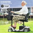 4 Wheels Mobility Scooter for Seniors, Tcdjtc Motorized Scooter for Adult, Folding Mobility Scooter with 300lbs Capacity, mobile scooters for elderly, All Terrain Mobility Scooter with 15 Miles Range