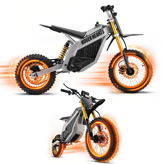 MOSTA Electric-Dirt-Bike for Teens Adults, 3000W Electric-Motorcycle with 48V 30AH Hydraulic Brakes Mountain Off-Road EBike