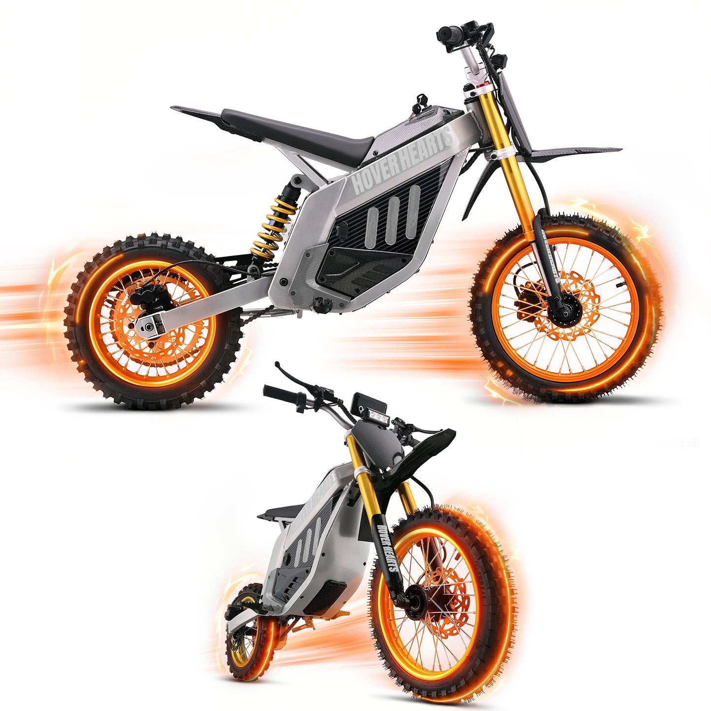 MOSTA Electric-Dirt-Bike for Teens Adults, 3000W Electric-Motorcycle with 48V 30AH Hydraulic Brakes Mountain Off-Road EBike