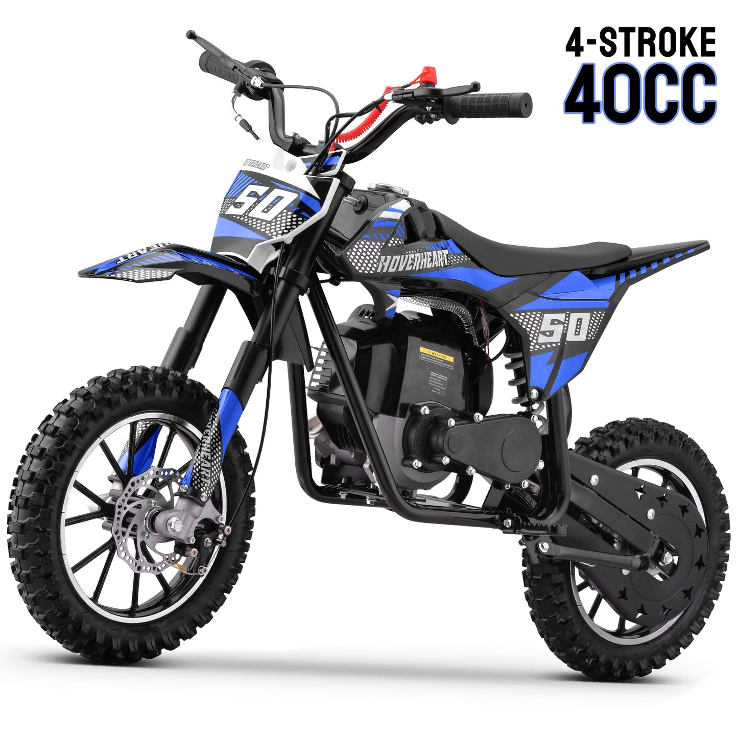 Hoverheart Gas Dirt Bike DB4S004 50cc 4-Stroke Gas Powered Mini Bike