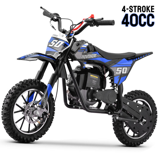 Hoverheart Gas Dirt Bike DB4S004 50cc 4-Stroke Gas Powered Mini Bike
