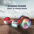 Tcdjtc Hoverboard with Bluetooth and Led Lights, All Terrain Hoverboard for Kids & Adult, Self Balancing Scooter with 9 mph Max Speed, Off Road Hoverboard with 10 Mile Range, Electric Board