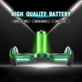 Tcdjtc Hoverboard with Bluetooth and Led Lights, Balance Board for Kids, Kids Outdoor Toys with 9 Mph Max Speed, All Terrain Hoverboard with UL 2272 Safety Standard
