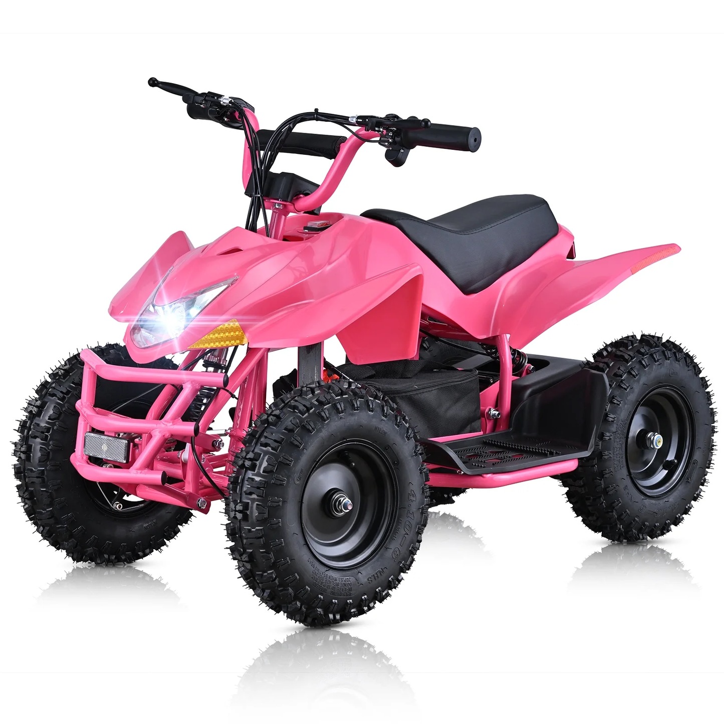 Aoemoe 500W Ride-On Racer – 15mph Speed, 36V Battery, 45–60 Min Play, Pink