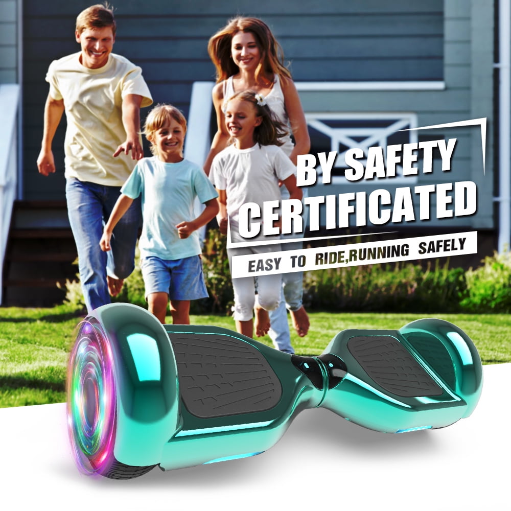 MOSTA All Terrain Self-Balance Scoote ,Electric Scooter Board for Kids & Adults with Bluetooth and Led Lights,6.5 inch,165 lbs capacity Perfect Gift