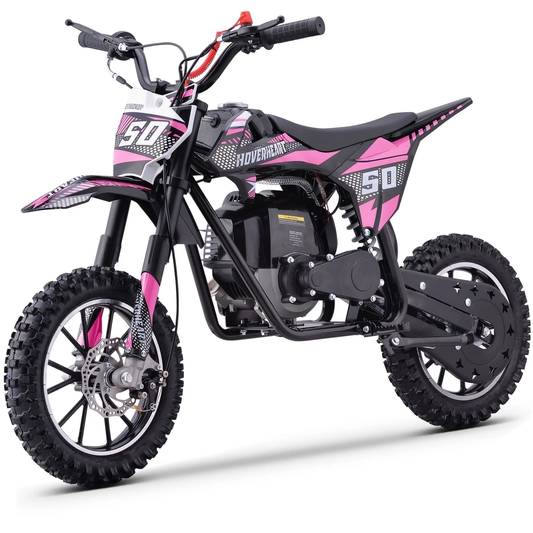 Aoemoe Gas Dirt Bike, 50cc 4-Stroke Gas Powered Kids Off Road Motorcycle (Model-DB4S004) with Off-Road Tire, Suspensions, Disc Brakes, Max Load 165Lbs, Up to 25Mph, NO OIL MIX REQUIRED