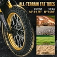Electric Dirt Bike with 3000W Motor, Tcdjtc Electric Motorcycle with 37MPH Max Speed, Kids & Adults Dirt Bike for Ages 13 and up, Kids Motorcycle with 50 Miles Max Range, Dual Hydraulic Disc Brakes