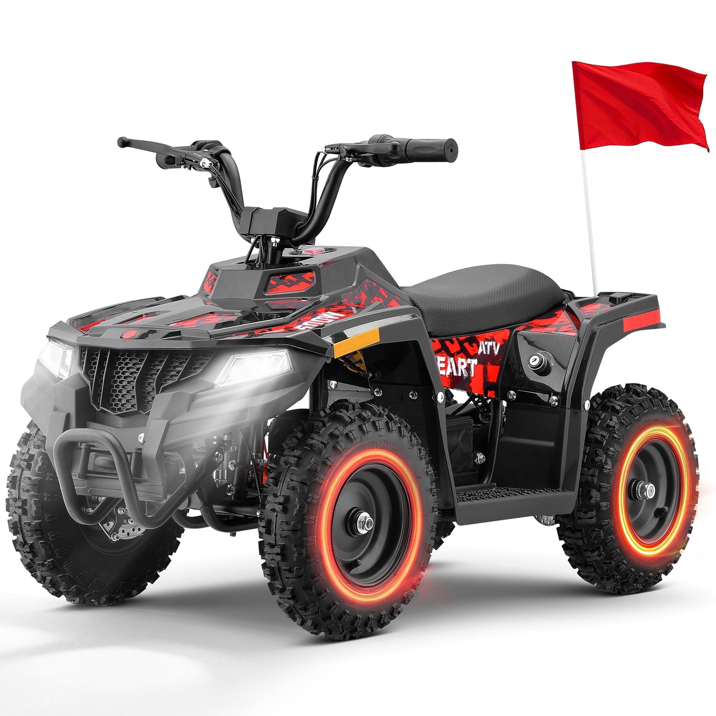 36V Ride on Car,IVFJFV Electric 4-Wheeler for 12+ as Gift,500W Motor & 15MPH Max Speed,12Ah Battery Powered Ride-on Parental Speed Control,Power Car 4 Wheel Dual Shock Absorbers