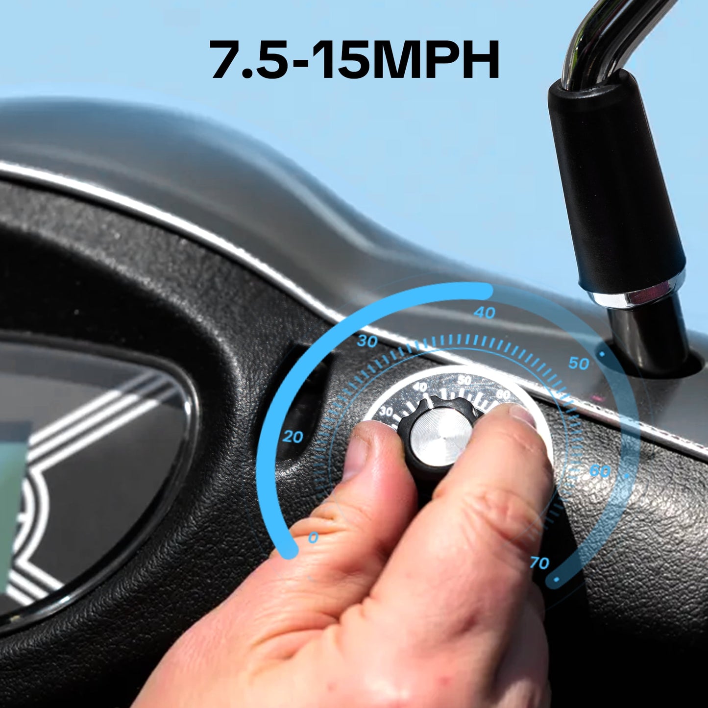 Upgrade Heavy Duty 3 Wheel Mobility Scooter for Seniors & Adults 500lbs Capacity,Arshin Electric Powered Wheelchair Device for Travel,800W All Terrain Mobility Scooter,31 Miles Range,7-15 Mph(Silver)