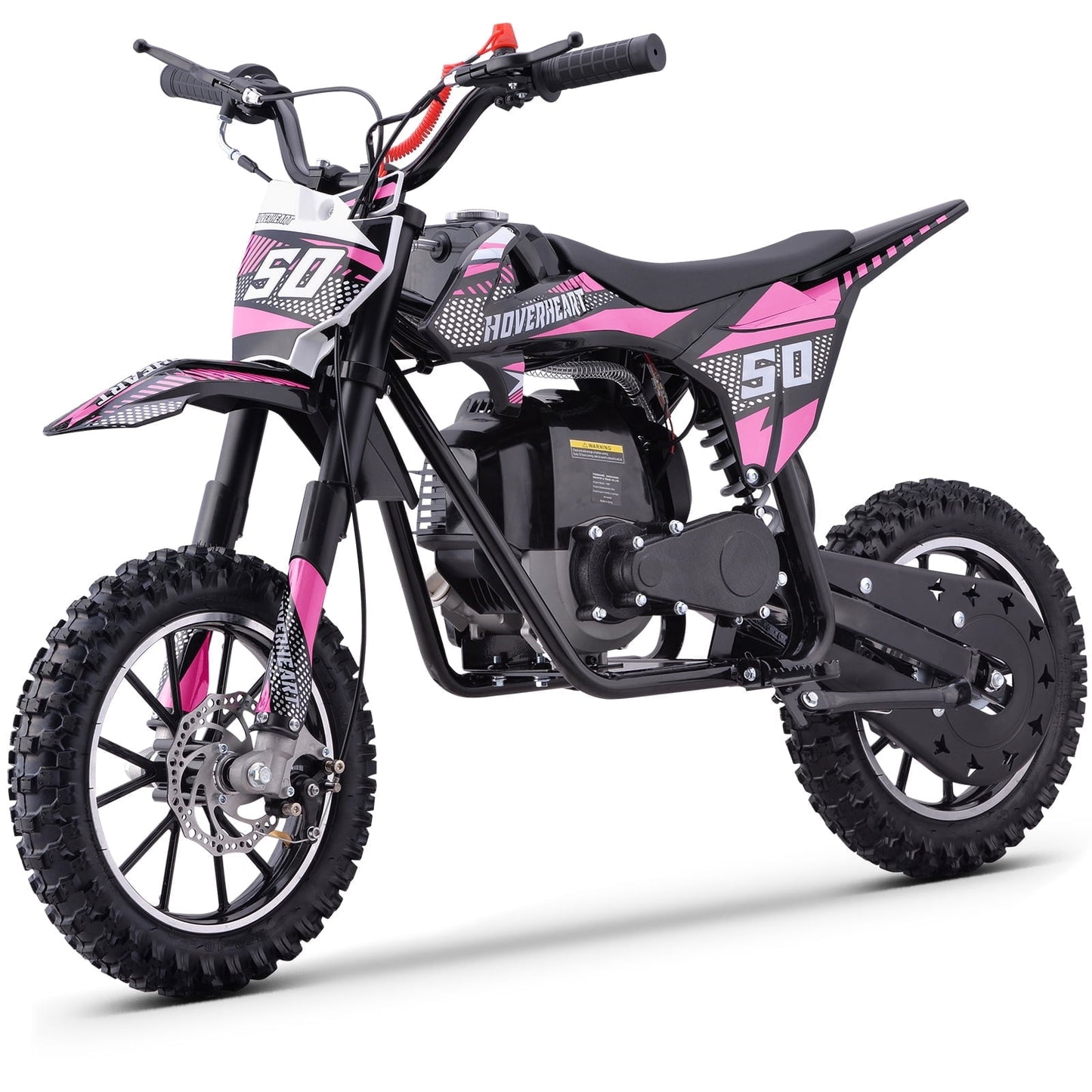 39cc Gas Dirt Bike, PESCROA Dirt Bike with 25MPH Max Speed, Mini Dirt Bike with 4-Stroke, Mini Bike with Disc Brakes, Gas Powered Bike with 18.5 Miles Max Range
