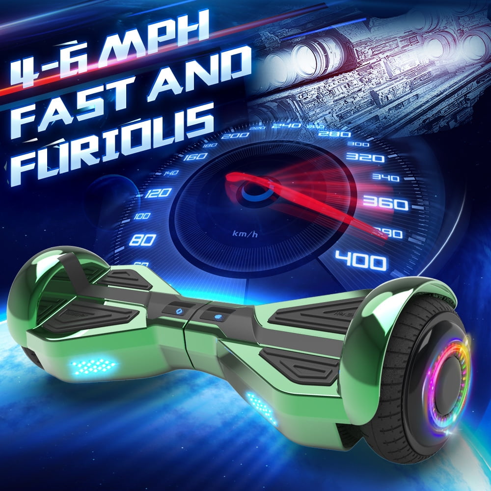 MOSTA All Terrain Self-Balance Scoote ,Electric Scooter Board for Kids & Adults with Bluetooth and Led Lights,6.5 inch,165 lbs capacity Perfect Gift