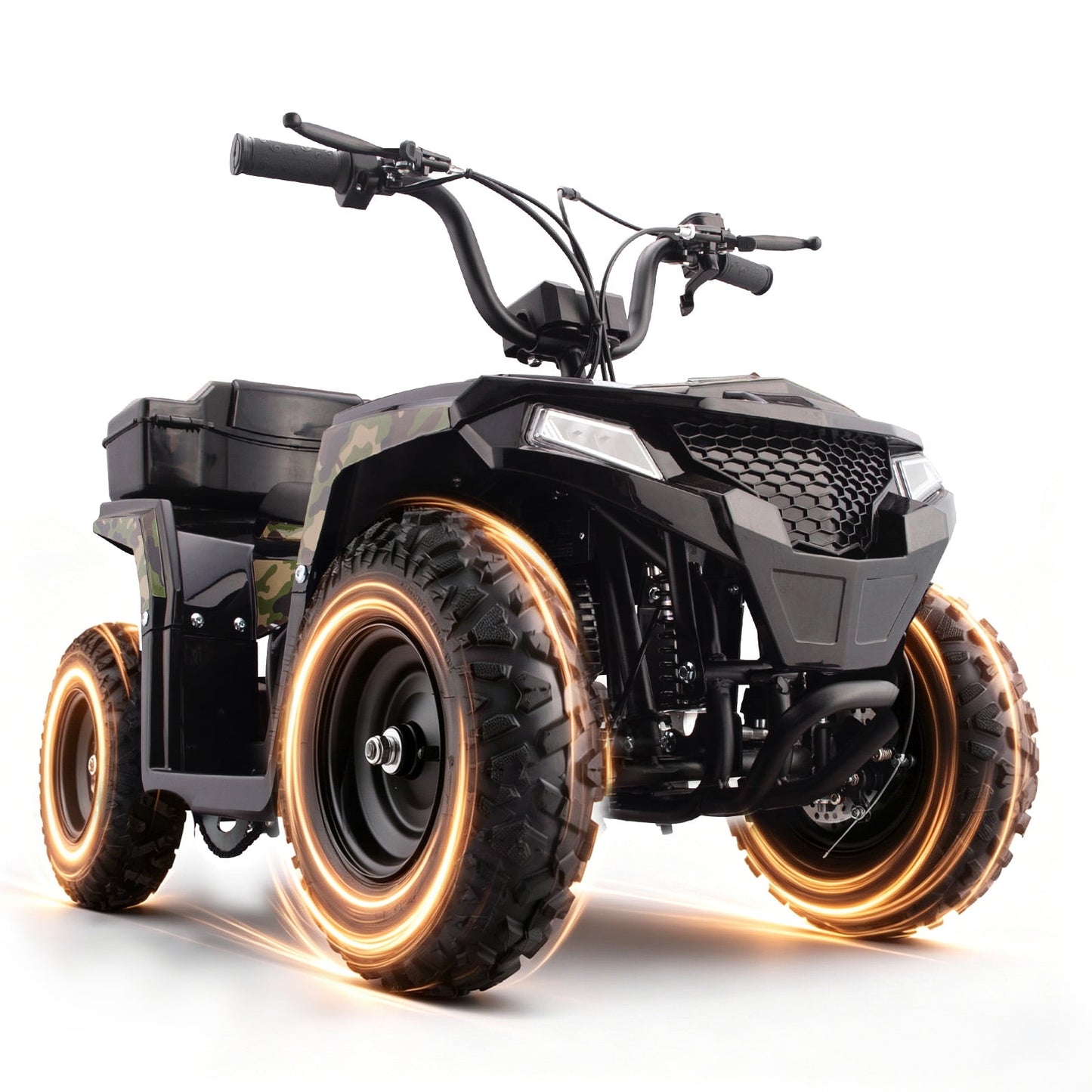 QEASET 125cc Gas 4-Wheel Off-Road, Red