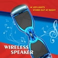 Electric Scooter with Bluetooth Speakers, Tcdjtc Self-Balance Scooter for Kids, Hover Off Road Board Electric Scooter with LED Lights & 400W Motor, Kids Scooter with 9MPH Max Speed