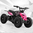 Tcdjtc Electric Dirt Quad EA17 24V 500W ATV with Suspension, Parent Speed Control