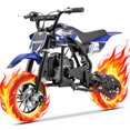 49cc Dirt Bike for Kids, Tcdjtc Gas Dirt Bike with 27 Miles Max Range, Kids Dirt Bike with 18 MPH Max Speed, Gas Powered Dirt Bike with 132 LBS Capacity, Mini Motorcycles for Kids, Gas Mini Bike