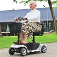 4 Wheels Mobility Scooter for Seniors, Tcdjtc Motorized Scooter for Adult, Folding Mobility Scooter with 300lbs Capacity, mobile scooters for elderly, All Terrain Mobility Scooter with 15 Miles Range