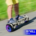 Tcdjtc Hoverboard with 165LBS Capacity, Self Balancing Scooter with 9 Miles Max Range