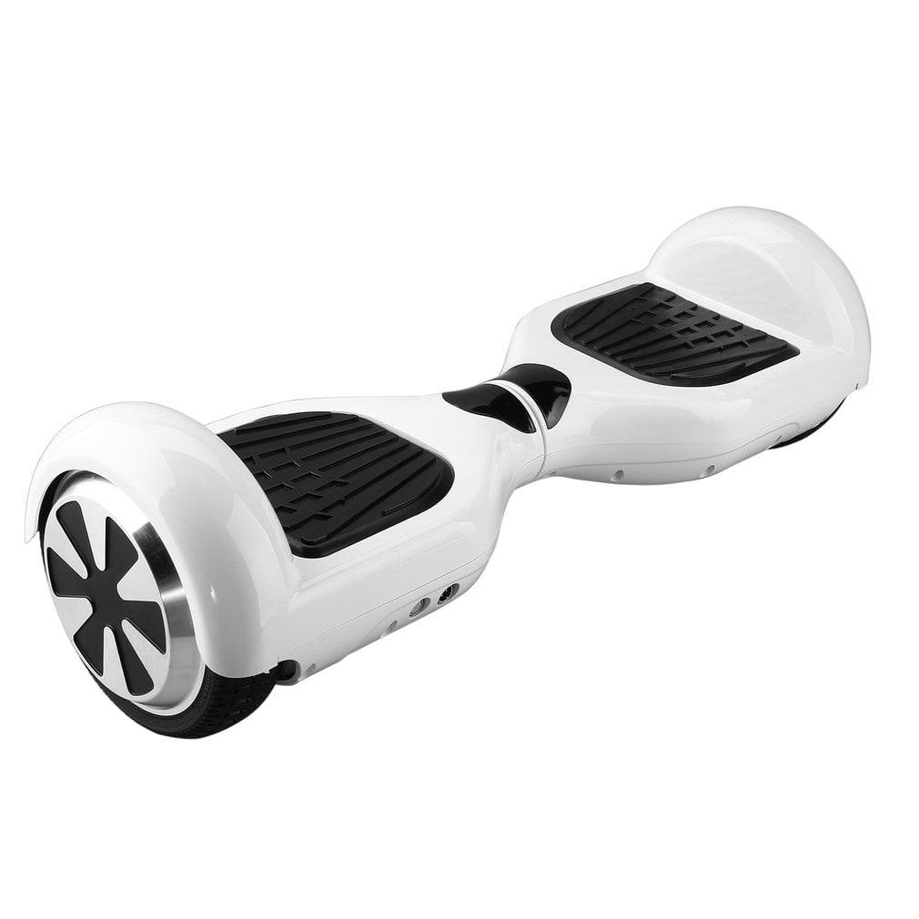36V/2.2A 6.5 inch Hoverboard Two Wheel Electric Self Balancing Scooter WHITE