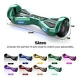Tcdjtc Hoverboard with Bluetooth and Led Lights, Balance Board for Kids, Kids Outdoor Toys with 9 Mph Max Speed, All Terrain Hoverboard with UL 2272 Safety Standard