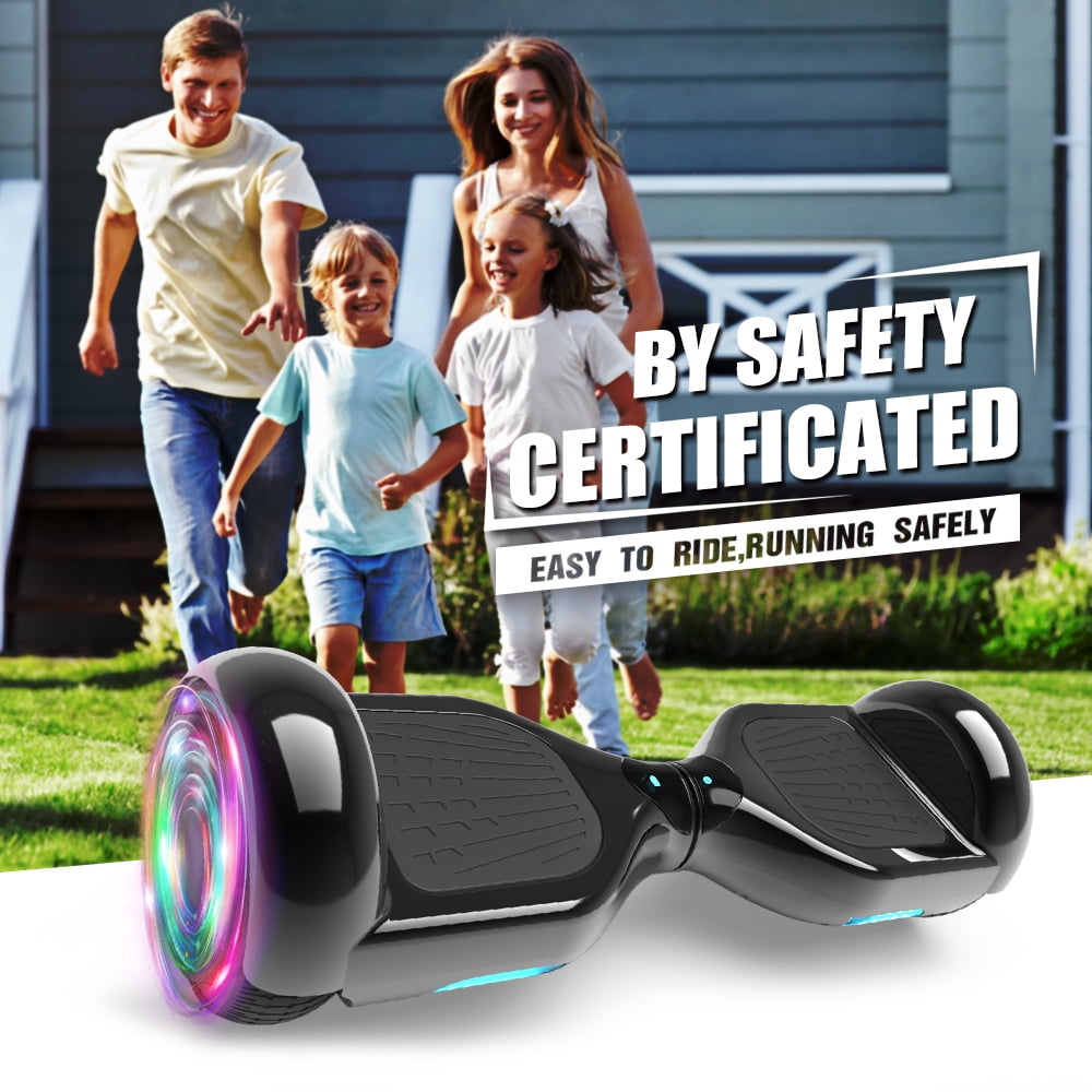 MOSTA All Terrain Self-Balance Scoote ,Electric Scooter Board for Kids & Adults with Bluetooth and Led Lights,6.5 inch,165 lbs capacity Perfect Gift