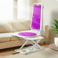 2-in-1 Electric Chair Lift for Elderly & Disabled, Tcdjtc Patient Lift with 4 Strong Suction Cups, Bath Lift Chair with 308LBS Capacity, Elderly Assistance Products, Sit to Stand Lift for Elderly