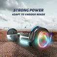 Hoverboard for Kids with 9 mph Max Speed, Tcdjtc Electric Scooters with LED Lights & Bluetooth Speakers, All Terrain Hoverboard for Adults, Off Road Hoverboard with UL2272 Certified