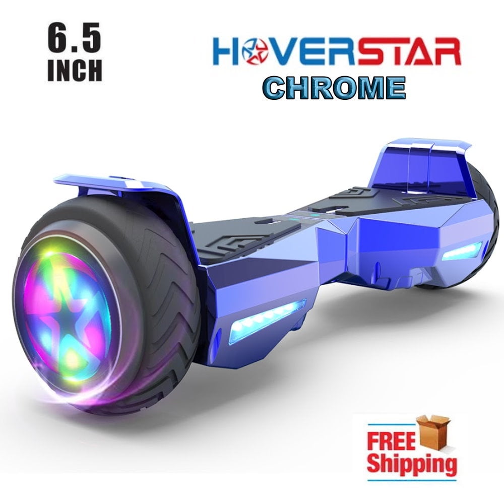 Hoverstar hover board Bluetooth Two-Wheel Self Balancing Electric Scooter 6.5 In. UL 2272 Certified with Bluetooth Speaker and LED Light