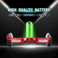 Tcdjtc Hoverboard with Bluetooth and Led Lights, All Terrain Hoverboard for Kids & Adult, Self Balancing Scooter with 9 mph Max Speed, Off Road Hoverboard with 10 Mile Range, Electric Board