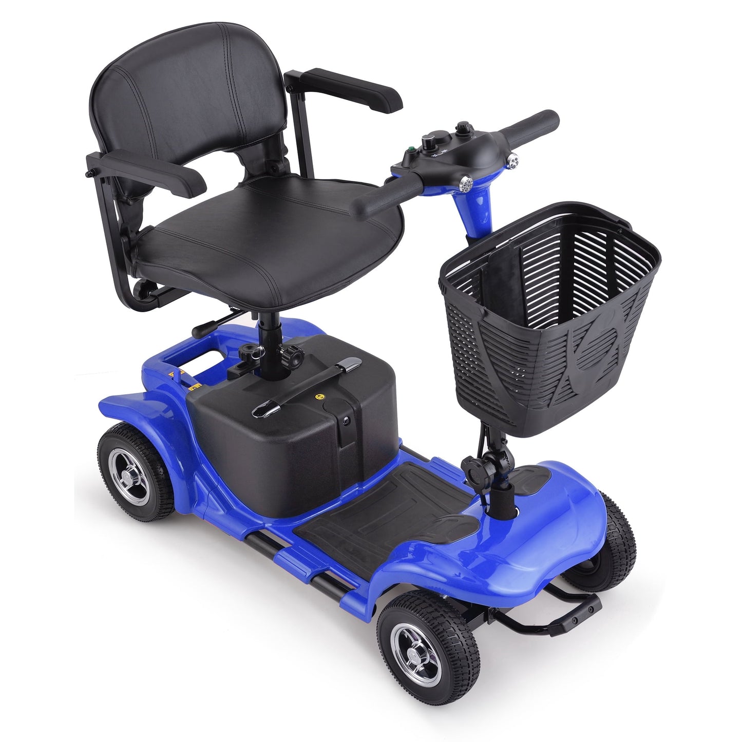 QEASET 4 Wheel Mobility Scooter,Mobility Scooter for Adults, Senior, Electric Powered Chargeable Device for Travel,Mother's Day gift