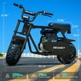 Tcdjtc 99cc Gas Powered Mini Dirt Bike, 21MPH Off-Road Motorcycle for Kids and Adults, Dual Disc Brakes, Rear Suspension, As Gifts for Kids, Halloween Gift, Christmas Gift