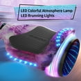 Tcdjtc Self-Balance Scooter for Kids, Kids Scooter with 9MPH Max Speed, Electric Scooter with Bluetooth Speakers, Hover Off Road Board Electric Scooter with LED Lights & 400W Motor