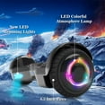 Hoverboard for Kids with 9 mph Max Speed, Tcdjtc Electric Scooters with LED Lights & Bluetooth Speakers, All Terrain Hoverboard for Adults, Off Road Hoverboard with UL2272 Certified