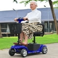 4 Wheels Mobility Scooter for Seniors, Tcdjtc Motorized Scooter for Adult, Folding Mobility Scooter with 300lbs Capacity, mobile scooters for elderly, All Terrain Mobility Scooter with 15 Miles Range