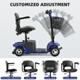 4 Wheels Mobility Scooter for Seniors, Tcdjtc Motorized Scooter for Adult, Folding Mobility Scooter with 300lbs Capacity, mobile scooters for elderly, All Terrain Mobility Scooter with 15 Miles Range