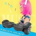 Tcdjtc Self Balancing Scooter for Kids and Adults, Hoverboard for Adults & Kids, All Terrain Hoverboard with 2 LED Wheels, Off Road Hoverboard with 7 Mph Max Speed, Electric Hoverboard