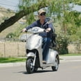 Tcdjtc Mobility Scooters for Seniors, Motorized Scooter for Adults with 3 Wheels, Off Road Disability Scooter with 25-31 Miles Long Range, Electric Mobility Scooter with 800W Motor, 500 lb Capacity