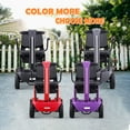 4 Wheels Mobility Scooters with LED Headlights, Tcdjtc Motorized Wheelchair with 15 Miles Max Range