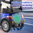 Tcdjtc 4 Wheel Mobility Scooters for Seniors, Adult Scooter with 800W Motor, Motorized Scooter for Adults, Heavy Duty Electric Scooter with 500 lb Capacity, 31 Miles Long Range, Instructions Included
